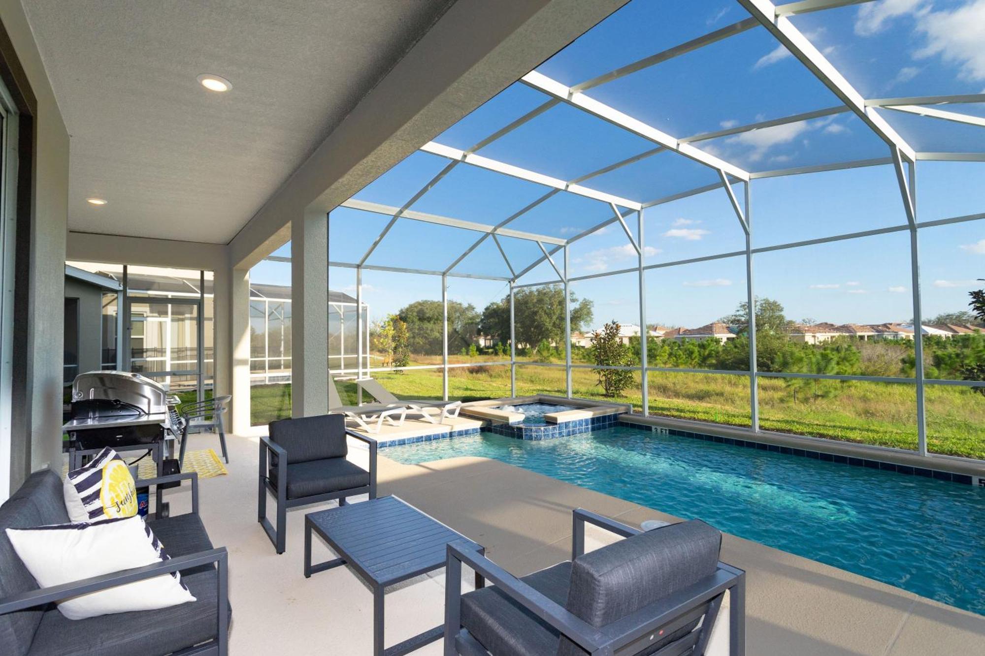 Gorgeous 6 Bd Sf Close To Disney W/ Pool @ Champions Gate Resort 712 Kissimmee Exterior photo